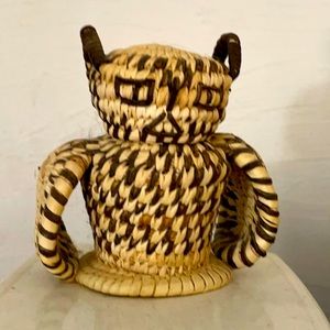 Wicker Owl